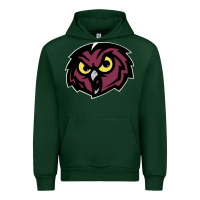 Forest Green temple owls Urban Hoodie - linhVisuals