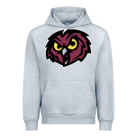 Heather Grey temple owls Urban Hoodie - linhVisuals