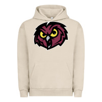 Pigment French Oak temple owls Urban Hoodie - linhVisuals