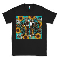 Black western blessed sunflower's Classic Tee - RanaPortraitStore
