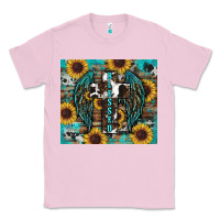 Bubblegum Pink western blessed sunflower's Classic Tee - RanaPortraitStore