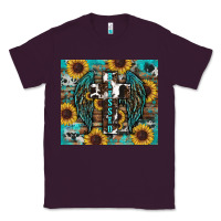 Plum western blessed sunflower's Classic Tee - RanaPortraitStore