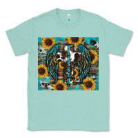 Seafoam western blessed sunflower's Classic Tee - RanaPortraitStore