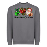 Storm peace love  christmas Heavyweight Sweatshirt - AdoDesignShop