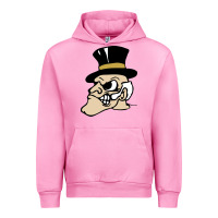 Fuchsia Pink wake forest demon deacons Urban Hoodie - linhVisuals