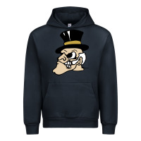 Navy wake forest demon deacons Urban Hoodie - linhVisuals