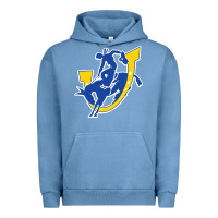Pigment Pebble Blue southern arkansas magnolia Urban Hoodie - linhVisuals