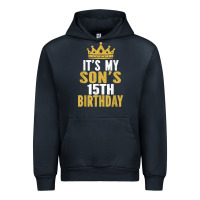 Navy it's my son's 15th birthday 15 years old boy t shirt Urban Hoodie - linhVisuals