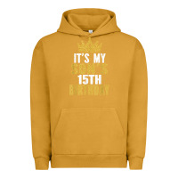 Pigment Peanut Butter it's my son's 15th birthday 15 years old boy t shirt Urban Hoodie - linhVisuals