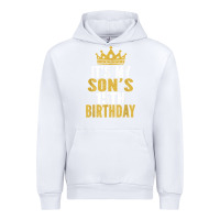 White it's my son's 15th birthday 15 years old boy t shirt Urban Hoodie - linhVisuals