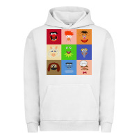 Pigment Lunar Rock Muppets and Friends Urban Hoodie - linhVisuals