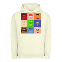 Pigment Pistachio Muppets and Friends Urban Hoodie - linhVisuals