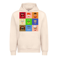 Sandshell Muppets and Friends Urban Hoodie - linhVisuals
