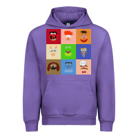 Tulip Muppets and Friends Urban Hoodie - linhVisuals