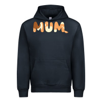 Navy Bluey Mum Urban Hoodie - linhVisuals