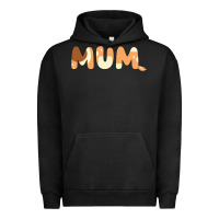 Pigment Black Bluey Mum Urban Hoodie - linhVisuals