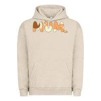Pigment French Oak Bluey Mum Urban Hoodie - linhVisuals