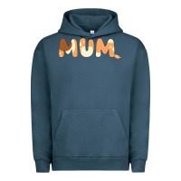 Pigment Midnight Navy Bluey Mum Urban Hoodie - linhVisuals
