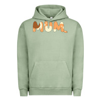 Pigment Oil Green Bluey Mum Urban Hoodie - linhVisuals
