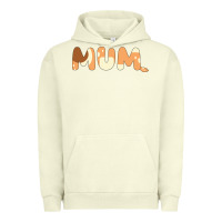 Pigment Pistachio Bluey Mum Urban Hoodie - linhVisuals