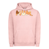 Pigment Salmon Bluey Mum Urban Hoodie - linhVisuals