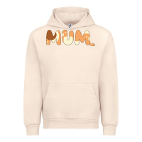 Sandshell Bluey Mum Urban Hoodie - linhVisuals