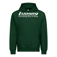 Forest Green ludwig percussion Urban Hoodie - linhVisuals