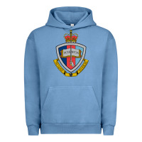 Pigment Pebble Blue australian defence force academy coat of arms Urban Hoodie - linhVisuals