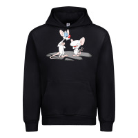 Black newanimaniacs pinky and the brain Urban Hoodie - linhVisuals