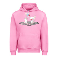 Fuchsia Pink newanimaniacs pinky and the brain Urban Hoodie - linhVisuals