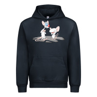 Navy newanimaniacs pinky and the brain Urban Hoodie - linhVisuals