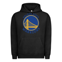Pigment Black golden state basketball Urban Hoodie - linhVisuals
