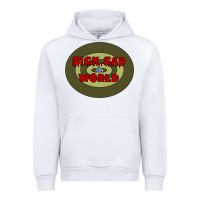 White Daria Sick.Sad World Urban Hoodie - linhVisuals