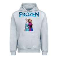 Heather Grey newanna and elsa frozen Urban Hoodie - linhVisuals