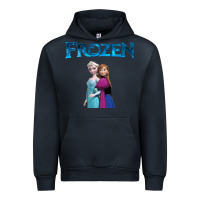 Navy newanna and elsa frozen Urban Hoodie - linhVisuals