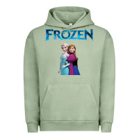 Pigment Oil Green newanna and elsa frozen Urban Hoodie - linhVisuals