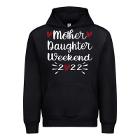 Black mother daughter weekend 2022 girls trip family vacation t shirt Urban Hoodie - linhVisuals
