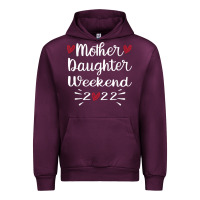 Mauve Wine mother daughter weekend 2022 girls trip family vacation t shirt Urban Hoodie - linhVisuals