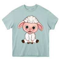 Arona Cartoon Lamb Heavy Core Tee - HowdyJamesFarm