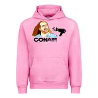 Fuchsia Pink nicolas cage conair Urban Hoodie - linhVisuals