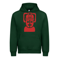Forest Green cyberman Urban Hoodie - linhVisuals