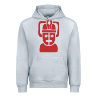 Heather Grey cyberman Urban Hoodie - linhVisuals