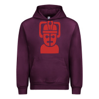 Mauve Wine cyberman Urban Hoodie - linhVisuals