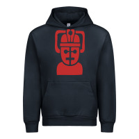 Navy cyberman Urban Hoodie - linhVisuals