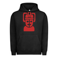 Pigment Black cyberman Urban Hoodie - linhVisuals