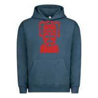 Pigment Midnight Navy cyberman Urban Hoodie - linhVisuals