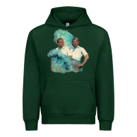 Forest Green reprise (sisters)   white christmas Urban Hoodie - linhVisuals