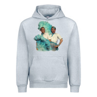 Heather Grey reprise (sisters)   white christmas Urban Hoodie - linhVisuals