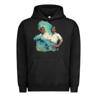 Pigment Black reprise (sisters)   white christmas Urban Hoodie - linhVisuals