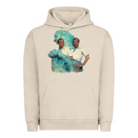 Pigment French Oak reprise (sisters)   white christmas Urban Hoodie - linhVisuals